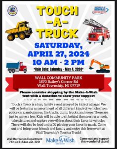 Wall Township Touch a Truck Event 2024